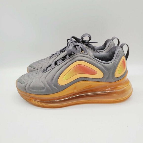 gray and orange air max 720